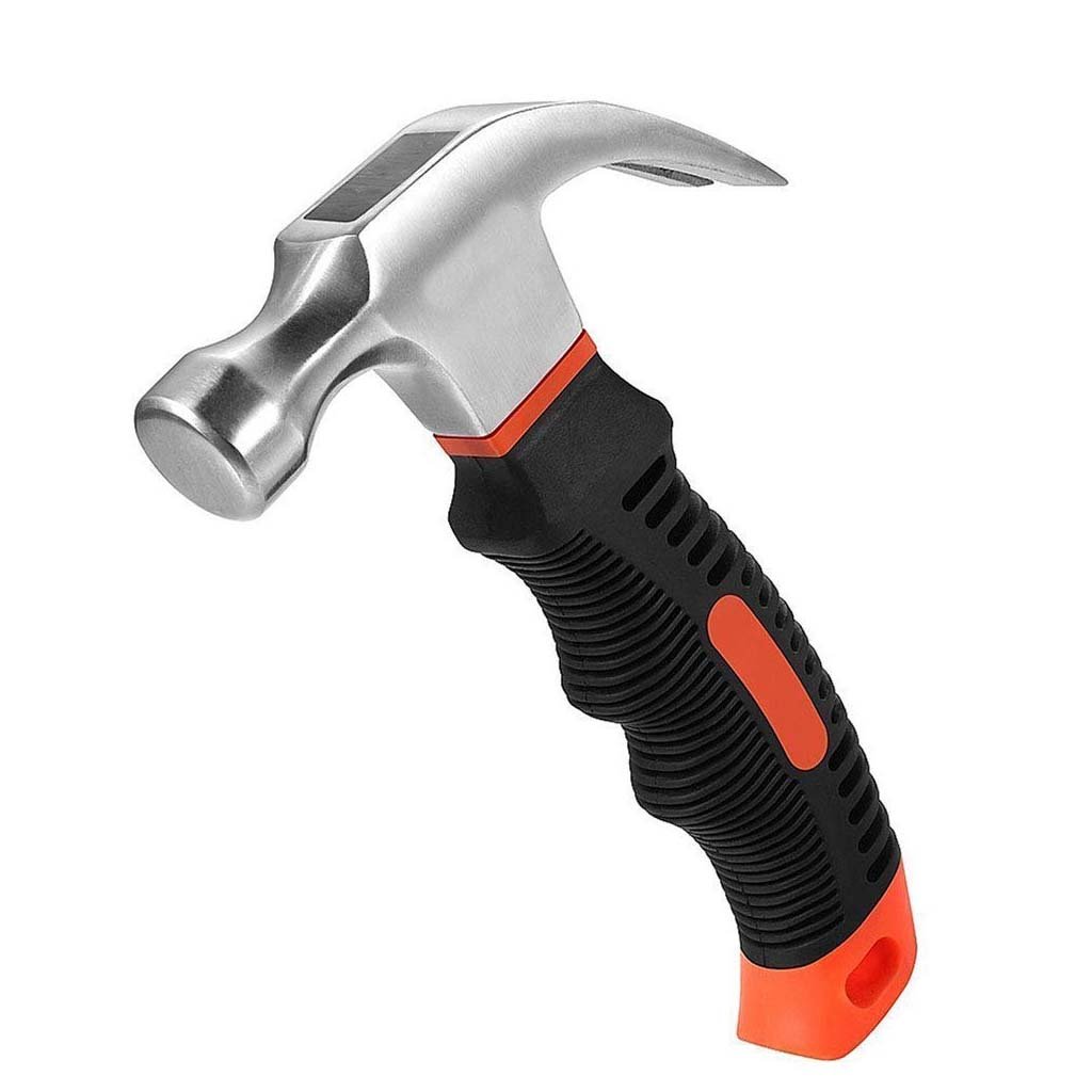 Mini Claw Hammer – High-Carbon Steel Head with Anti-Slip Soft Rubber Grip — Gardening Tools