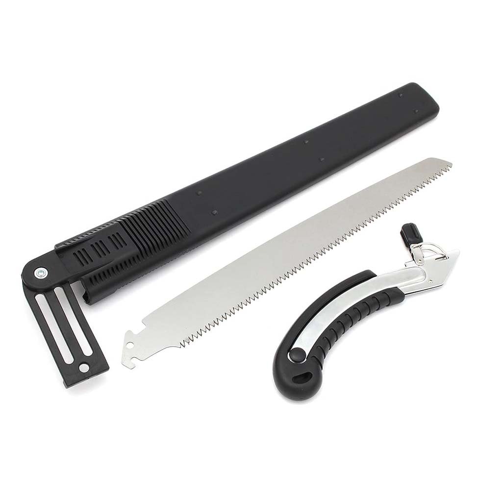 18-Inch Pruning Saw with Protective Cover — Gardening Tools