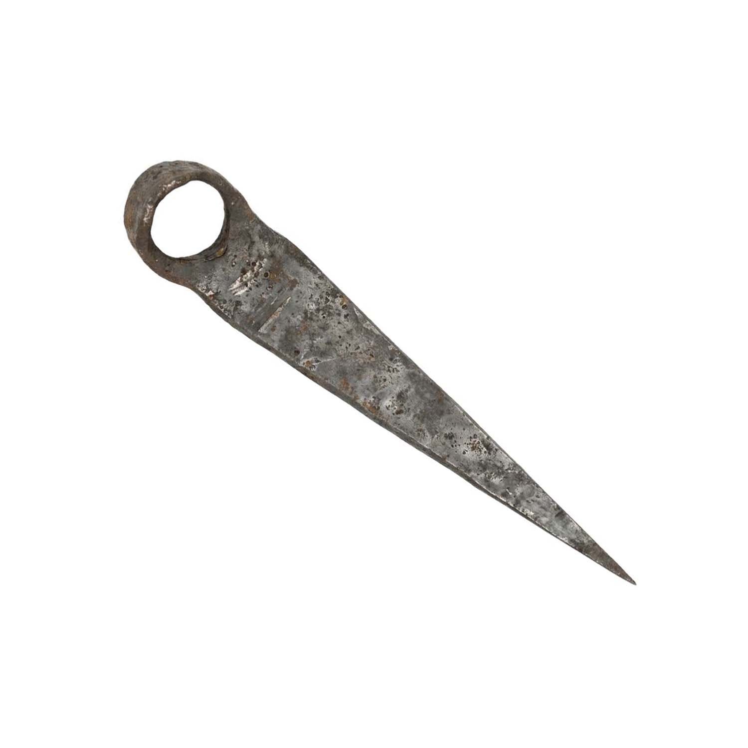 Heavy-Duty Forged Iron Pointed Kudal Head — Gardening Tools