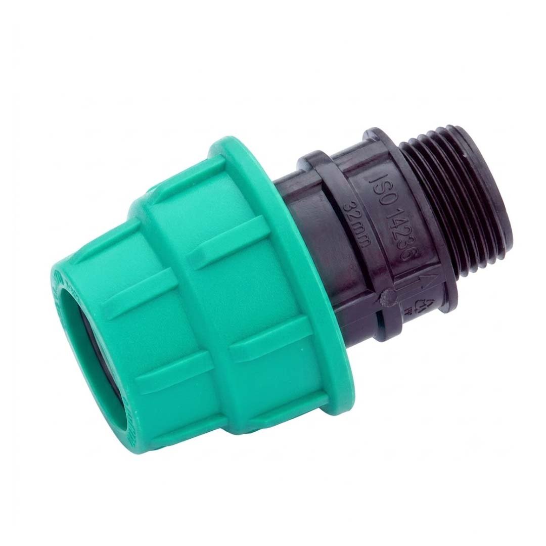 HDPE Compression Male Threaded Adapter (MTA 32mm to 63mm) — Drip Irrigation System