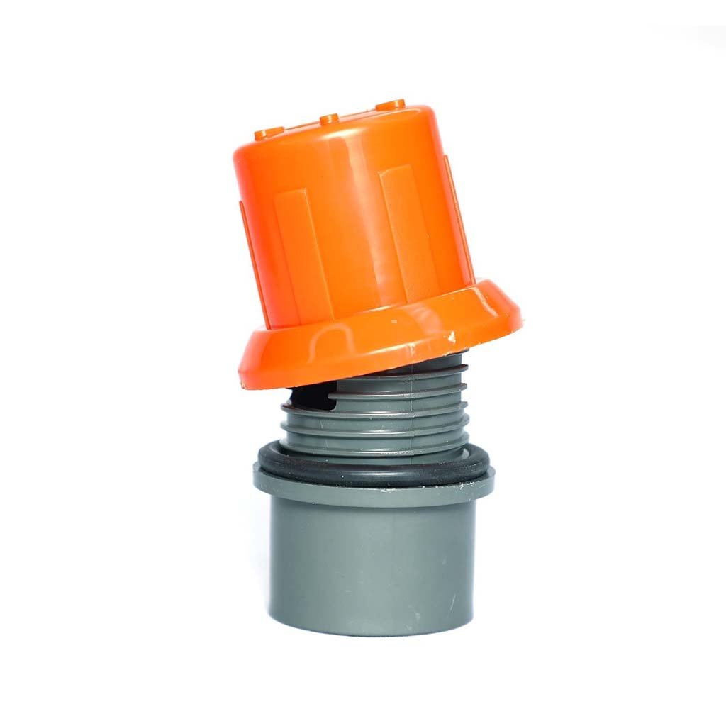 PVC Flush Valve / Irrigation Pipeline Flushing Valve (63mm & 75mm) — Drip Irrigation System