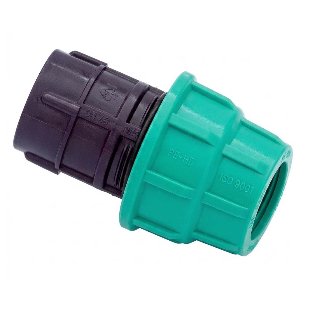 HDPE Compression Female Threaded Adapter (FTA 32mm to 63mm) — Drip Irrigation System