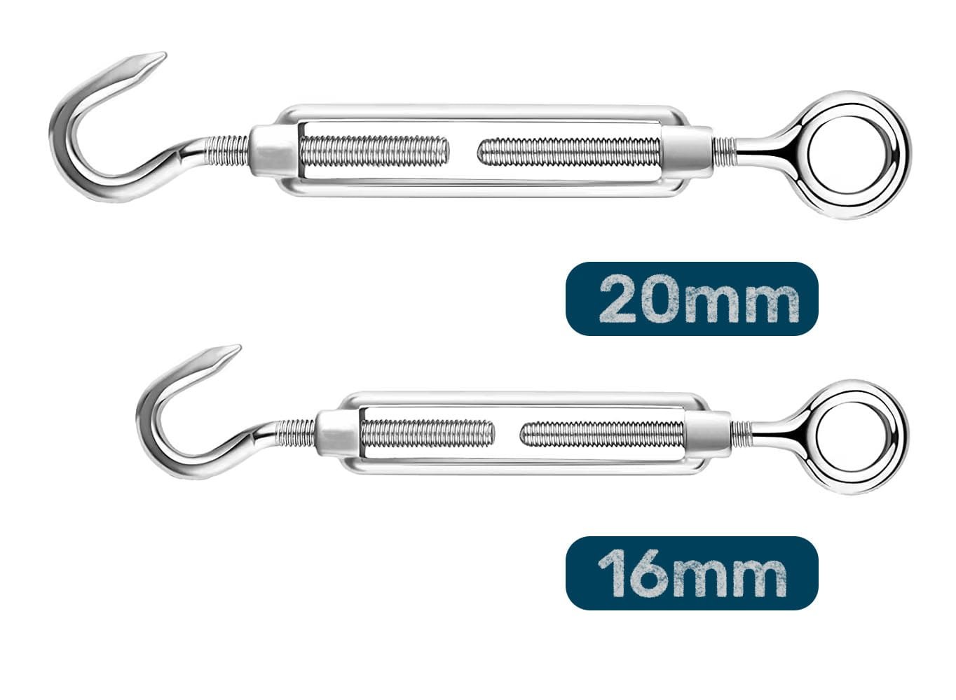 Turn Buckle - Adjuster 16mm and 20mm - Image 2