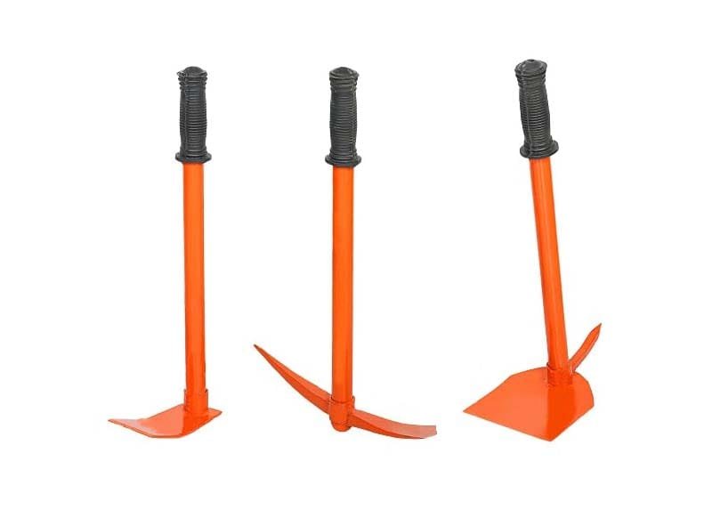 Garden Tiller Set: Garden Hoe and Garden Tiller