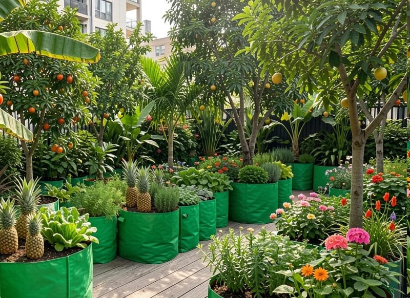 HDPE Grow Bags for Kitchen & Terrace Gardening - Image 3